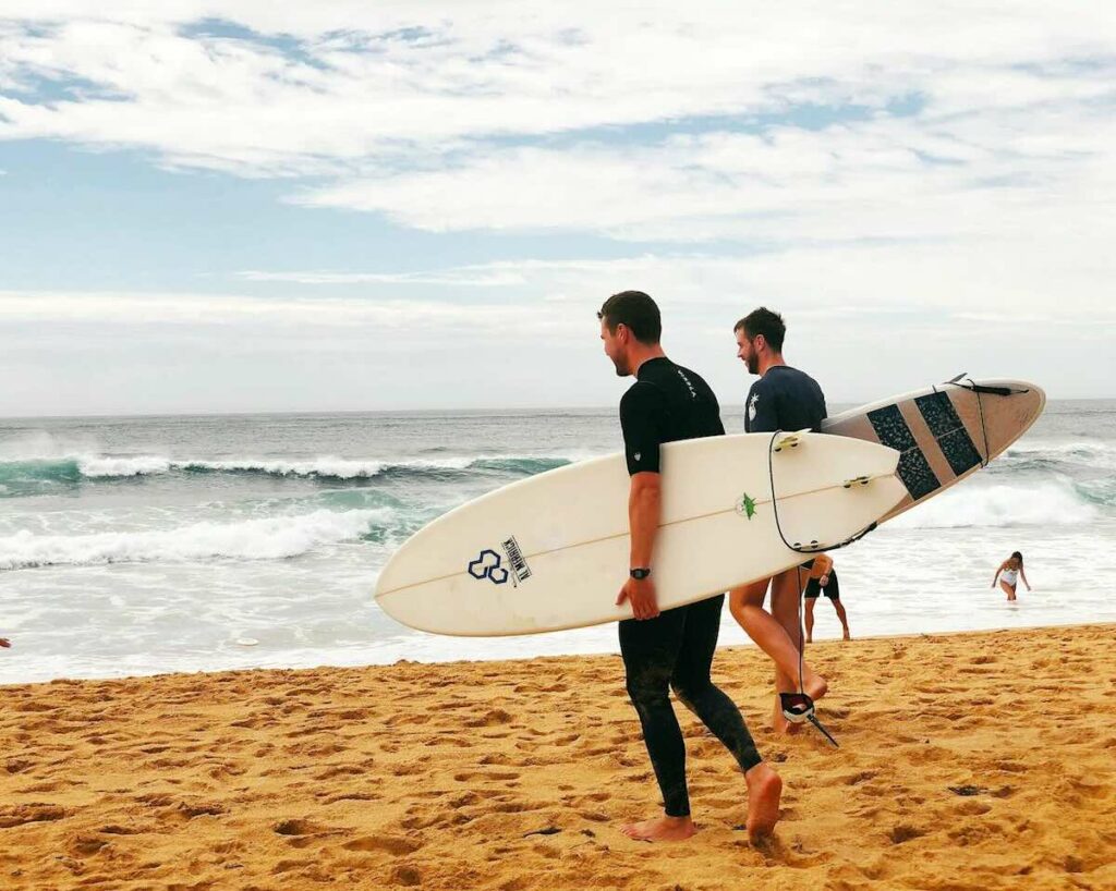 faire du surf en espagne au pays basque