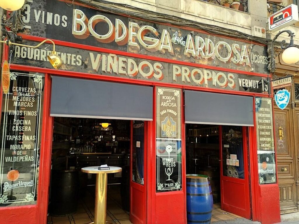 bodega madrid vin