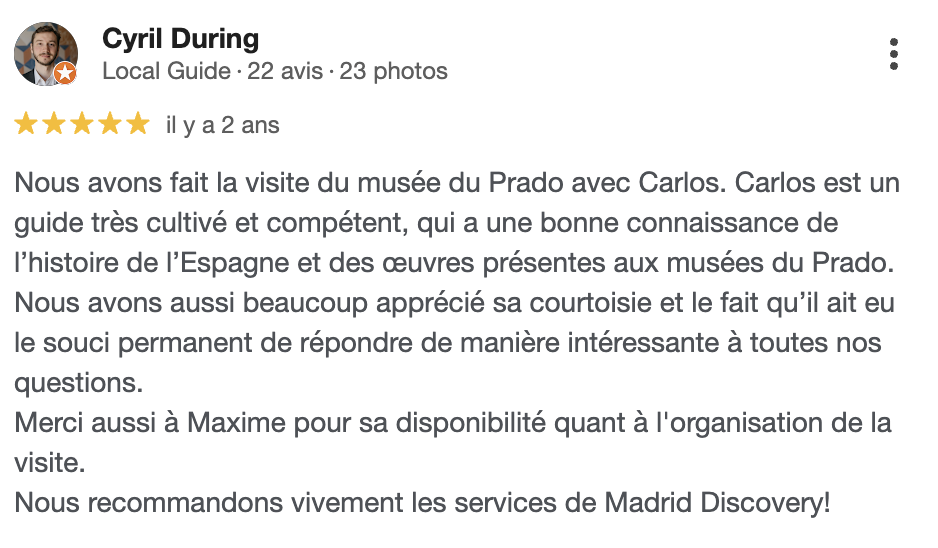 avis madrid discovery