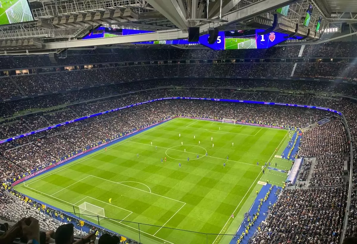 Visite du stade Santiago Bernabéu à Madrid