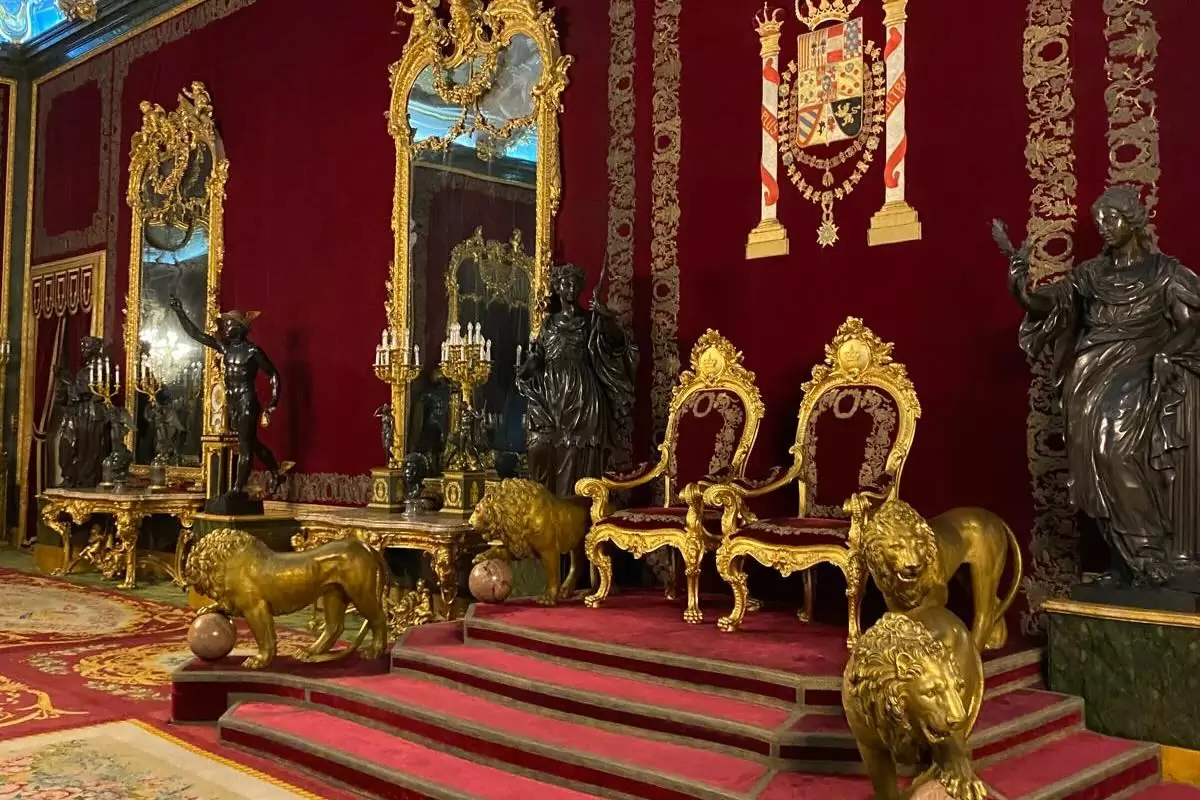 Visite guidée du Palais Royal de Madrid