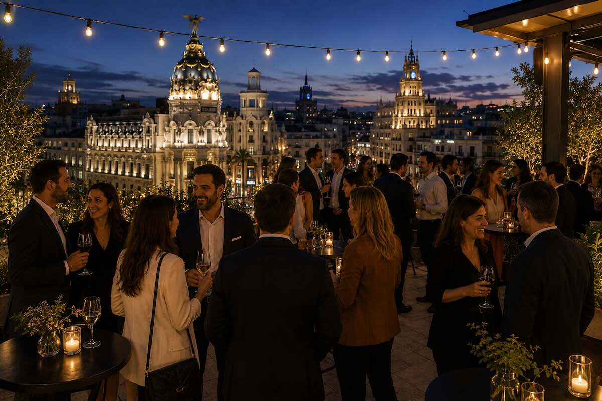 Soirée d'entreprise à Madrid